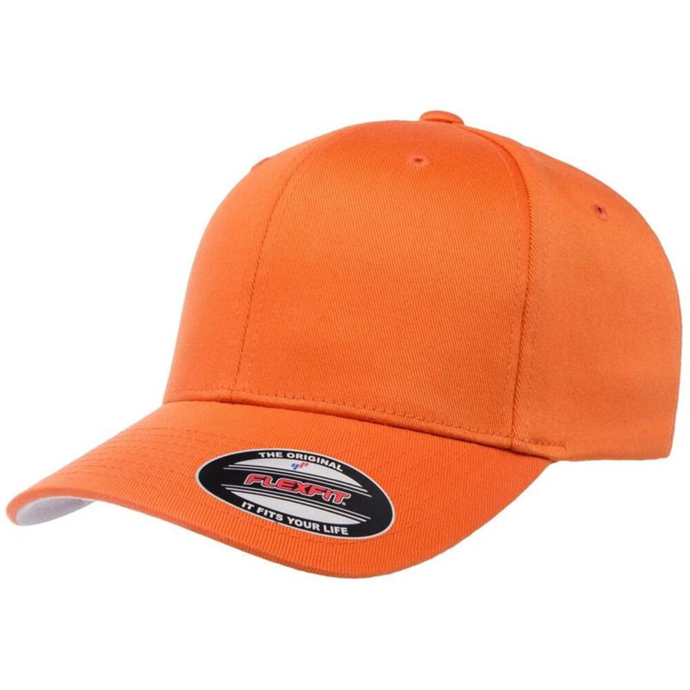 Flexfit Childrens/Kids Wooly Combed Cap / Orange